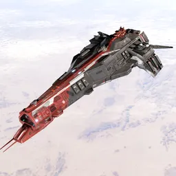Space Ship battlecruiser F