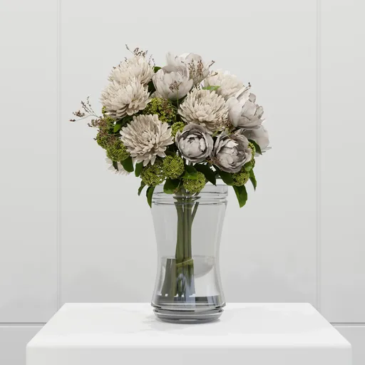 Classic Ivory Floral Bouquet