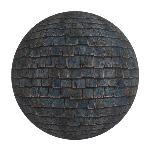 Wood shingle roof texture