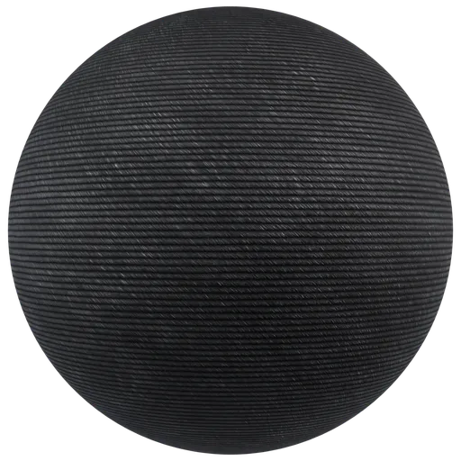 Striped Fabric Black