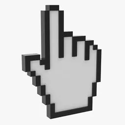 Hand Cursor - Lowpoly