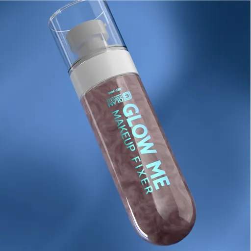 Animated shimmer makeup fixer