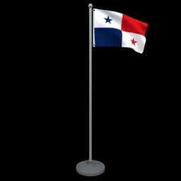 Animated Flag of Panama