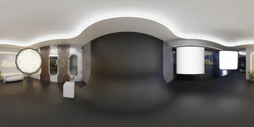 Modern Dark Cyclorama Photo Studio
