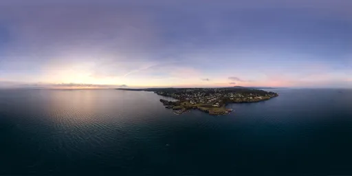 Colorful Sunrise Sky Ocean Coast