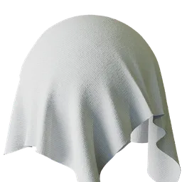 White Textured Fabric
