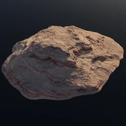 Desert Sandstone Rock Terrain