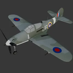 Bell P-39 Airacobra WWII Fighter