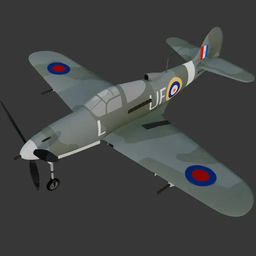 Bell P-39 Airacobra WWII Fighter
