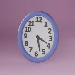 Stylized Wall Clock