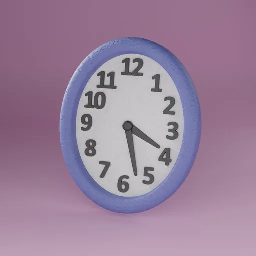 Stylized Wall Clock
