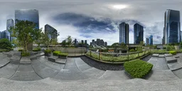 Small stone platform during the day