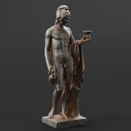 Iron Ganymede Offering the Cup