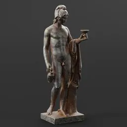 Iron Ganymede Offering the Cup