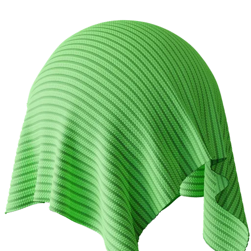 Green wool