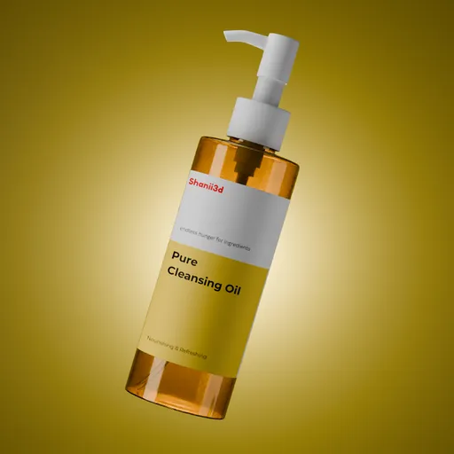 Cleansning oil bottle