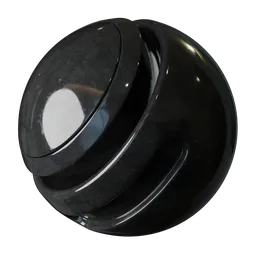 Polished Black Marble