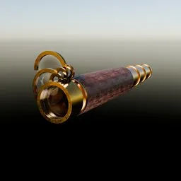 One Handed Spyglass Telescope