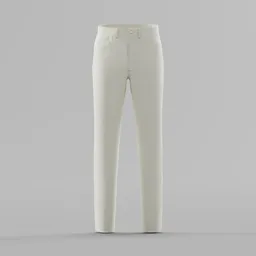 Solid Color Formal Pant