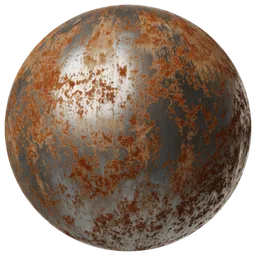 Aged Corroded Iron