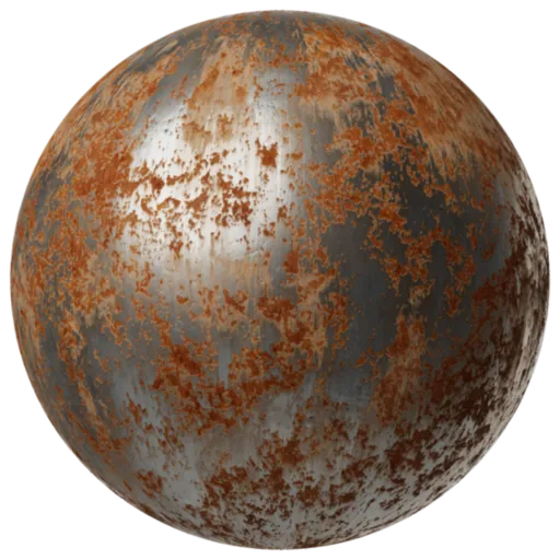 Aged Corroded Iron