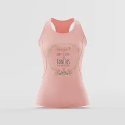 Pink Floral Spanish Quote