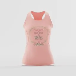 Pink Floral Spanish Quote