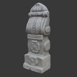 Decorative Stone Pedestal