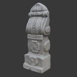Decorative Stone Pedestal
