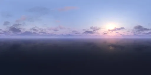 Morning sky cloudy horizon