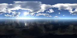 Morning cloud bluesky