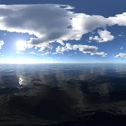 Morning cloud bluesky
