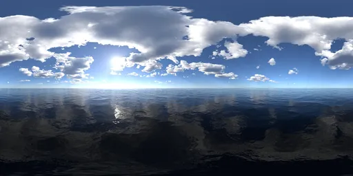 Morning cloud bluesky
