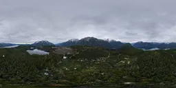 Gloomy Overcast Mountain Day