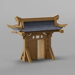 Ancient Chinese gates