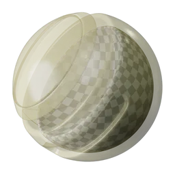 Soft Brown Transparent Plastic