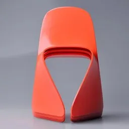 Artistic Unibody Chair
