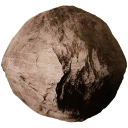 Rugged Rock Strata Surface