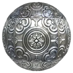 Ornate Engraved Metal