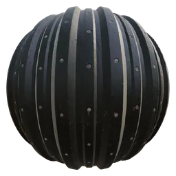 Corrugated Black Steel Container