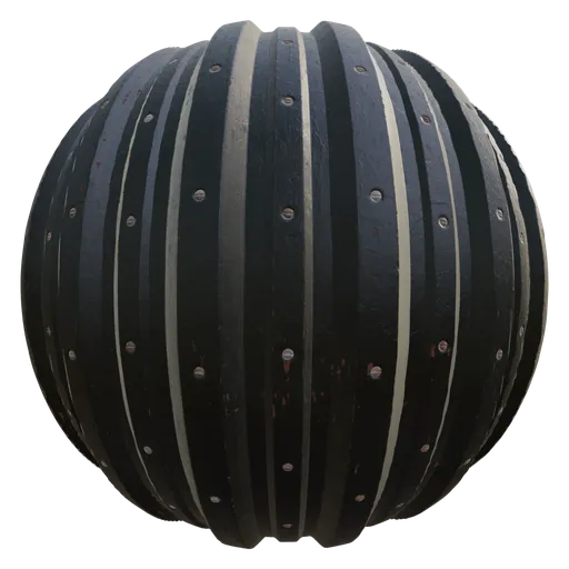 Corrugated Black Steel Container