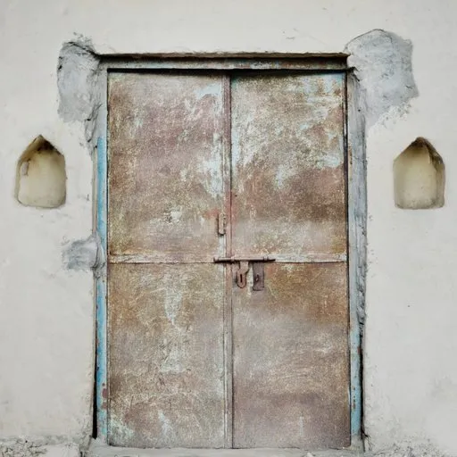 Rusty Metal door
