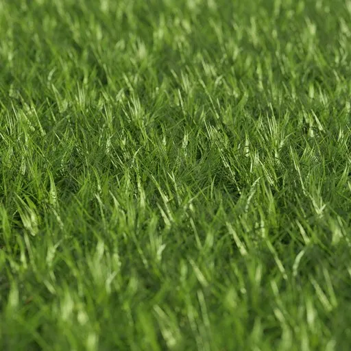 High-resolution 3D grass model optimized for rendering in Blender, suitable for large-scale scenes.