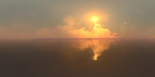 Dramatic pure sky