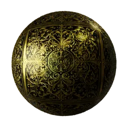 Ornate Royal Gold Emboss