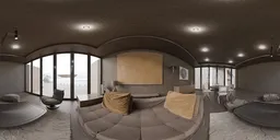 Modern Industrial Living Space