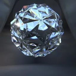 Light Dispersion Glass Shader Scene