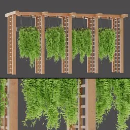 Garden Climbing Trellis Set