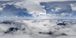 Aerial Sunny Day Mountain Landscape