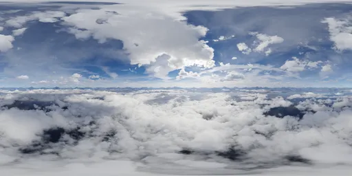 Aerial Sunny Day Mountain Landscape